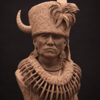 Portrait Bust of Chief Standing Bear